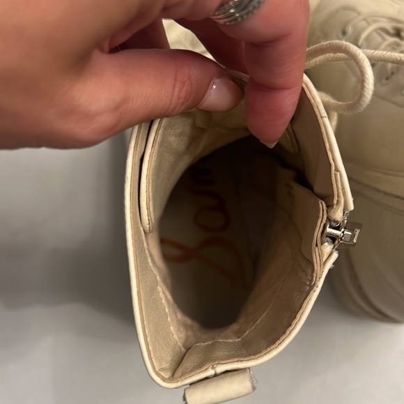 SOLD ! SAM EDELMAN GARRET PLATFORM COMBAT BOOT - Picture 7 of 11